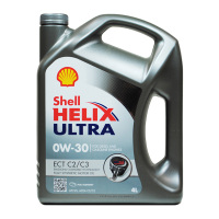 [ 全合成机油]Shell壳牌 欧洲进口 HelixUltra ECT 0W-30 C2/C3 SN级超凡喜力 4L