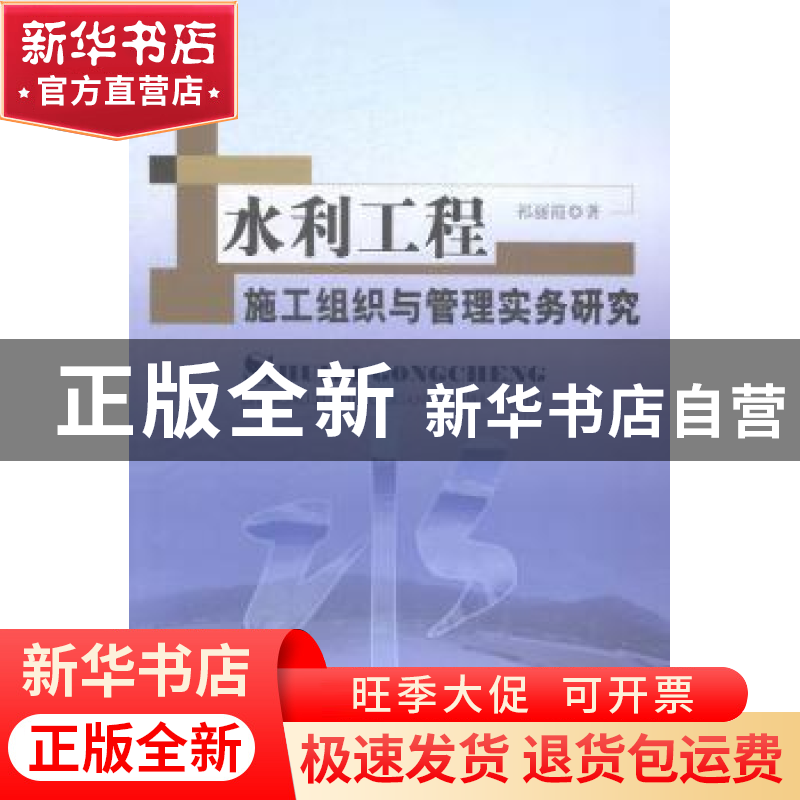 正版 水利工程施工组织与管理实务研究 祁丽霞著 中国水利水电出高清大图