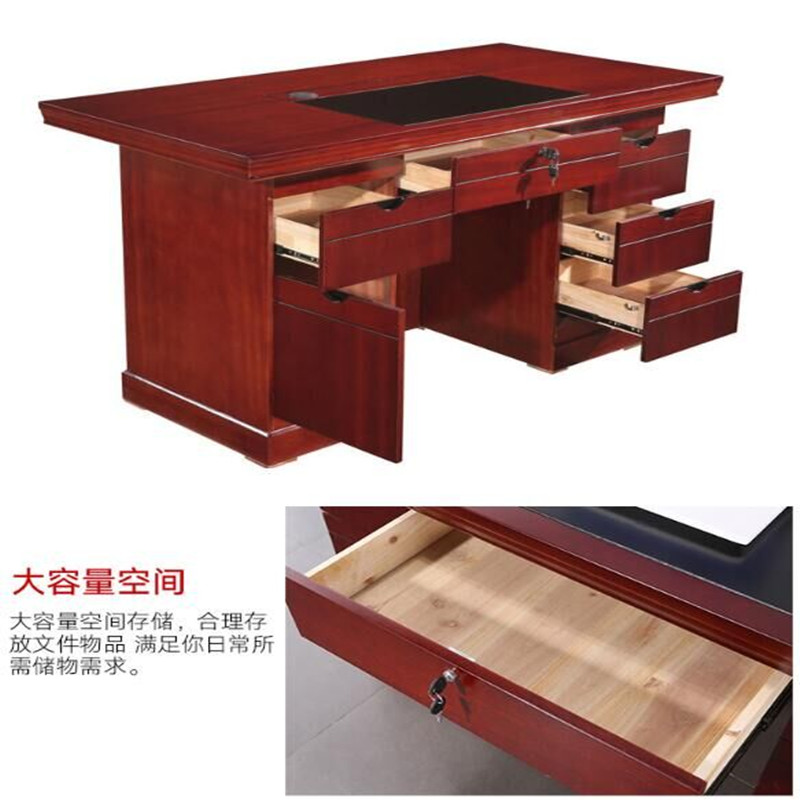 木质办公桌高清大图