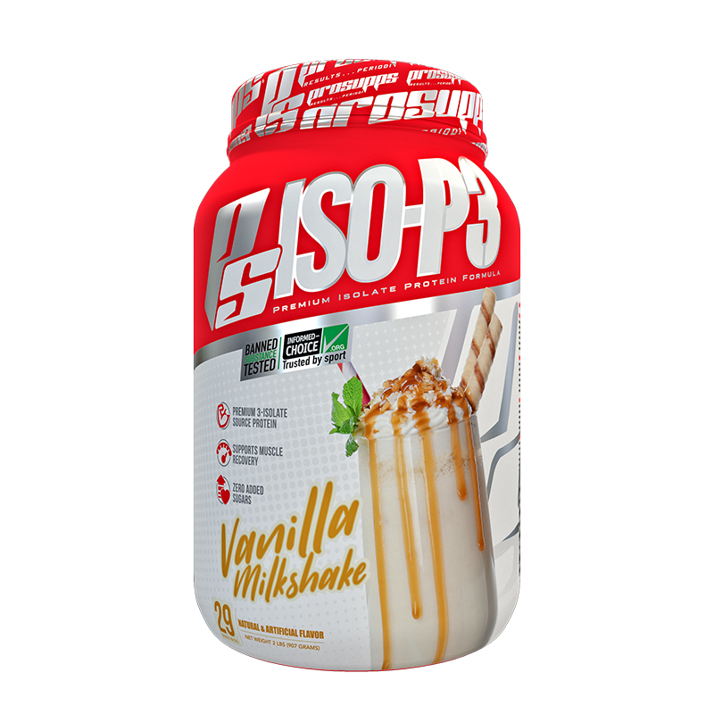海德力ProSupps 全效分离乳清2磅男女运动健身健肌塑形蛋白粉 香草奶昔味