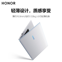 荣耀笔记本电脑 MagicBook 15 2021款(11代酷睿i5 1135G7 16G 512G MX450 2G独显 win10) 15.6英寸全面屏/多屏协同/轻薄本银色