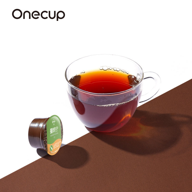 Onecup官方正品 曼特宁咖啡10杯装 进口研磨黑咖啡豆胶囊咖啡