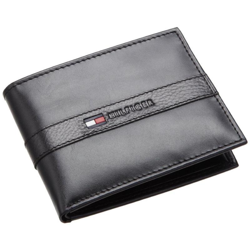 [直营]汤米·希尔费格(TommyHilfiger) 男士钱包 短款对折 二层牛皮 31HP22X005