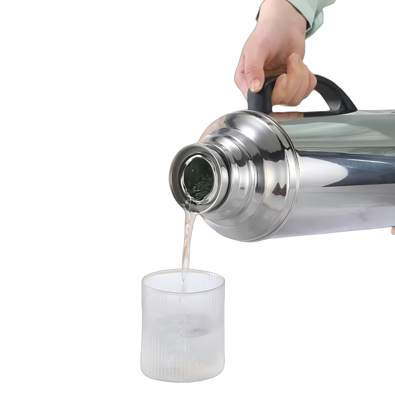 酷美智悦 不锈钢平口暖瓶2L KM-BH601 个高清大图