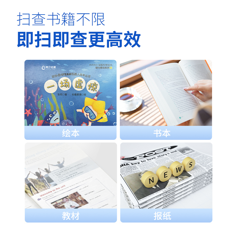 阿尔法蛋AI词典笔D1 32G升级版+时间管理器 点读笔英语学习翻译神器 翻译笔扫描笔 单词笔学习笔中小学生电子词典