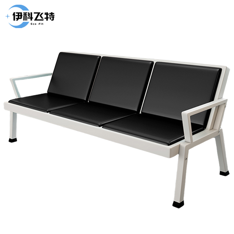 伊科飞特排椅等候椅三人位1750*700*820mm张高清大图