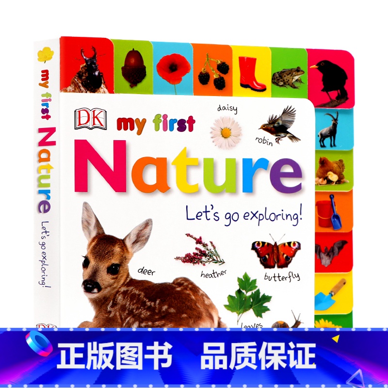 【正版】英文原版 My First Nature Let's Go Exploring DK出品 探索自然绘本 低幼