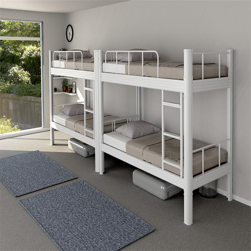 高低床铁艺床上下两层员工宿舍床阿斯卡利双层学生公寓床双人上下铺