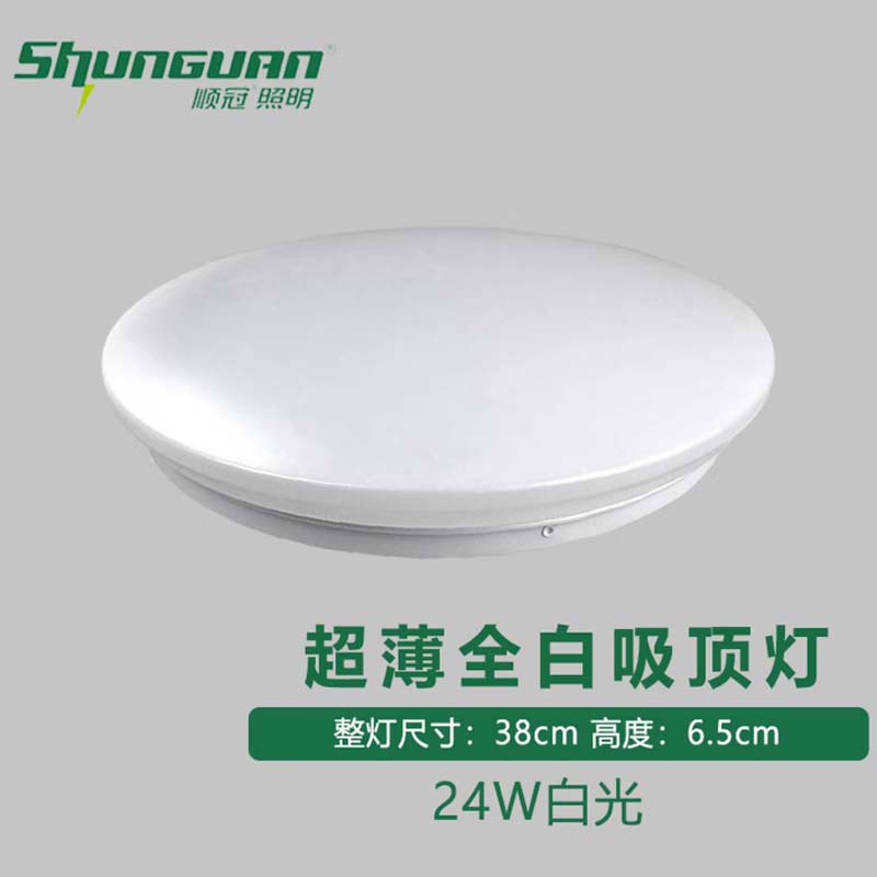 LED吸顶灯 38cm 24W (三色)高清大图