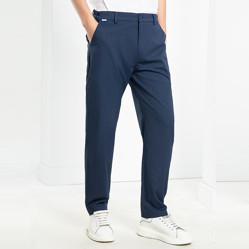 天鸣 TM 556K# 夏季速干裤 吸湿排汗工作裤 源头工厂可定制 S-5XL 条 深蓝色 M