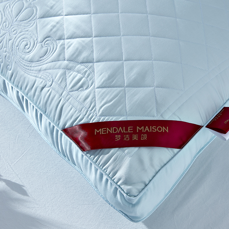 梦洁(MENDALE)家纺 梦洁美颂出品蚕丝纤柔美颜枕45×70天丝面料60支