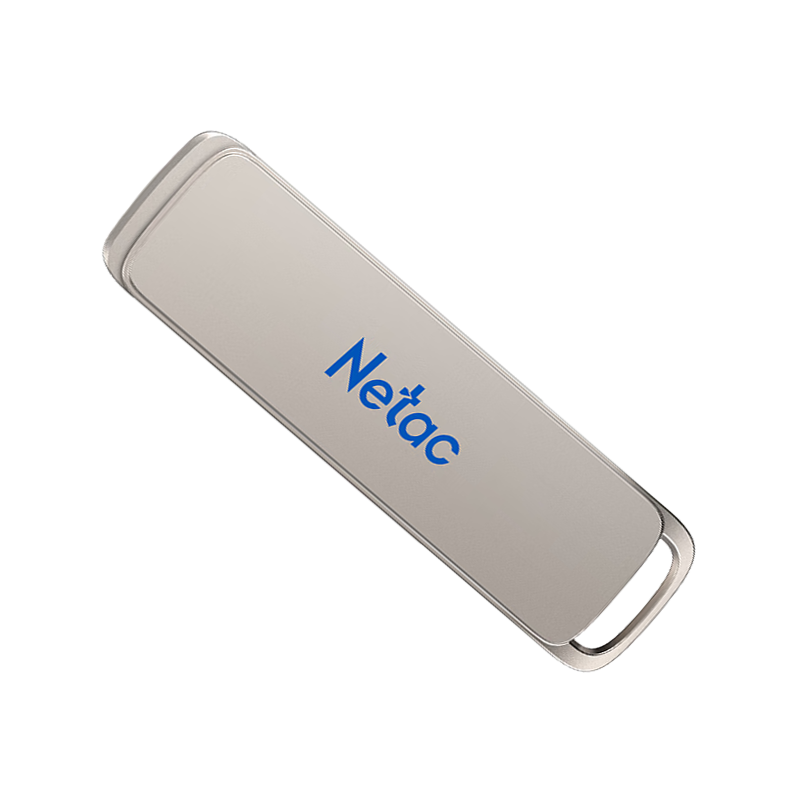 朗科(Netac) U盘 UA33 256GB 行业高速旋转150M/S USB3.2 银色高清大图