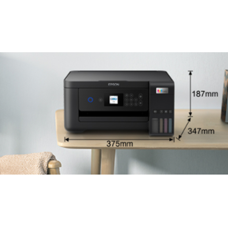 爱普生(EPSON) L4268 墨仓式 A4彩色无线多功能复印扫描打印一体机 自动双面 家用照片微信 L4168升级款
