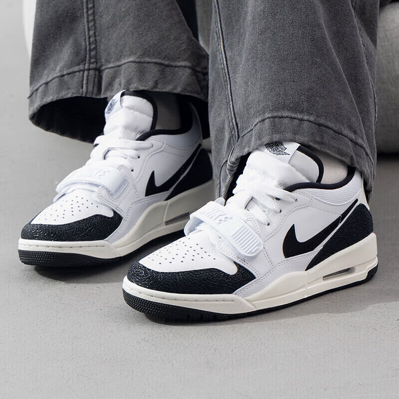 耐克(NIKE)女鞋新款运动鞋AIR JORDAN LEGACY 312复古板鞋篮球鞋FQ7827-102 ZP FQ7827-110/白色/黑色 36.5