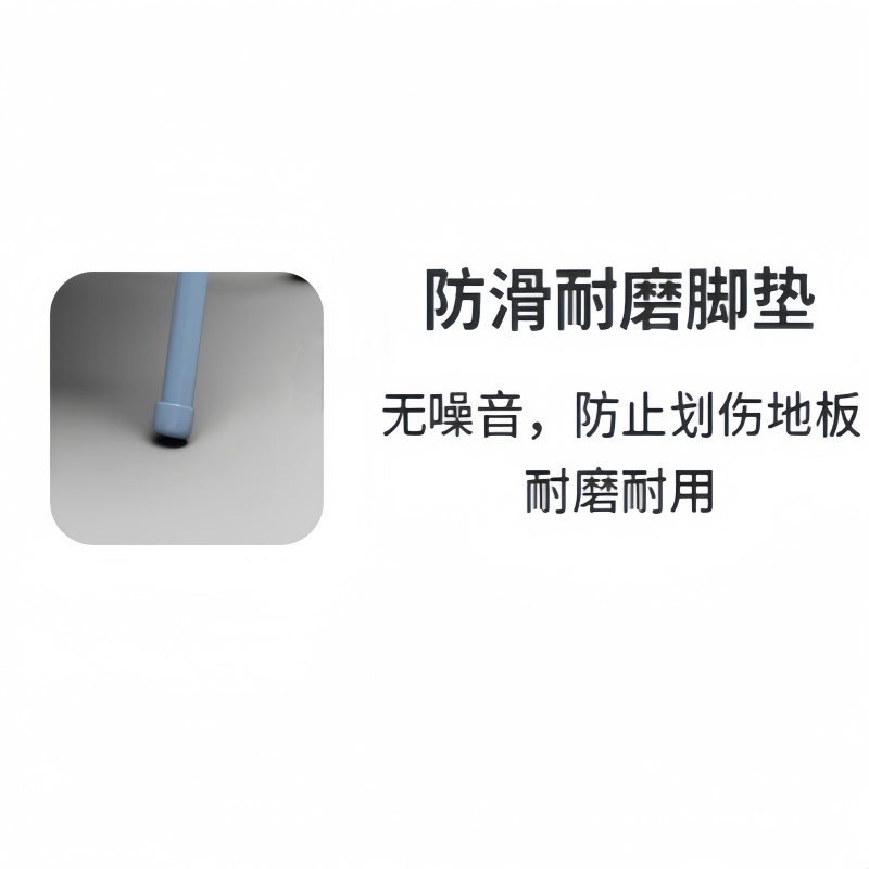 珂攸洋学习椅全灰色450*460*790mm把高清大图