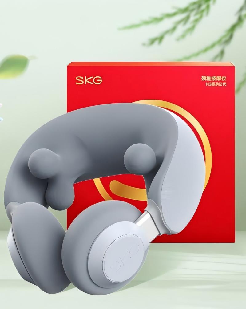 艾诗凯奇(SKG)颈椎按摩器仿人手物理揉捏热敷多部位按摩仪 N3-2升级礼盒款