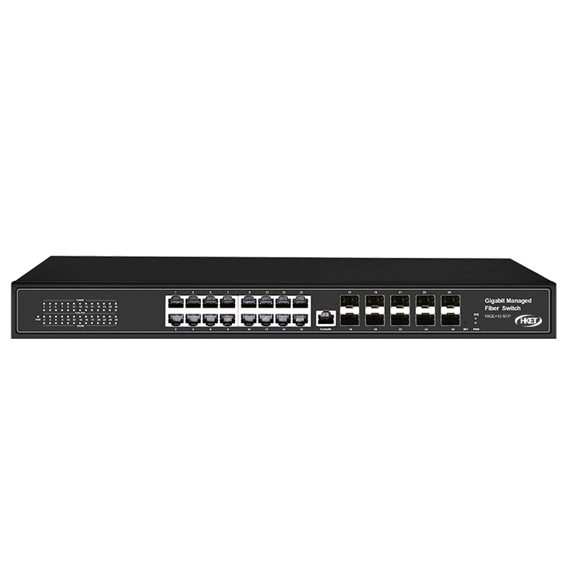 华科亿通 10光+16电全千兆网管型交换机 HKET S11610G