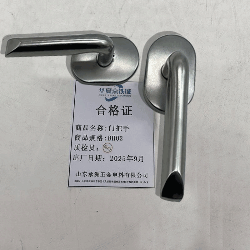 华夏京铁城 门把手 BH02 套高清大图