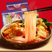 螺霸王 螺蛳粉加辣加臭版400g*5袋装 柳州螺狮粉螺丝速食米粉
