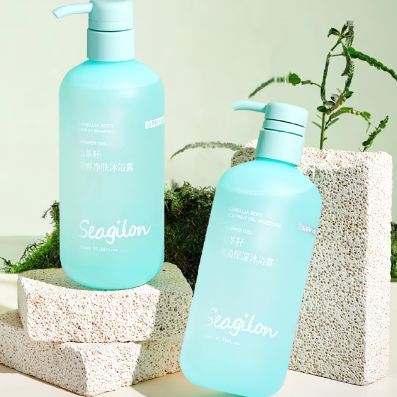 森之露Seagilon 03山茶籽椰油保湿沐浴露520ml高清大图