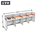 宜 掌 柜 屏风工位 办公屏风工位四人位340*67*110cm张