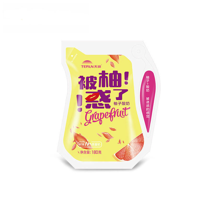 天润(TERUN)新疆特产被柚惑了酸奶浓缩酸牛奶 180g*12袋