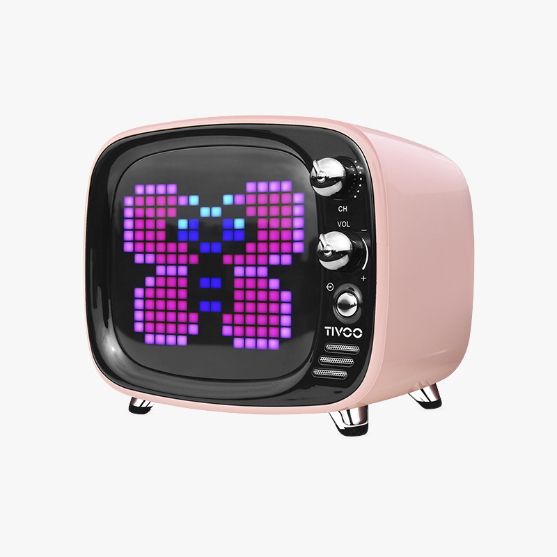 Divoom Tivoo像素电视蓝牙音箱 粉色