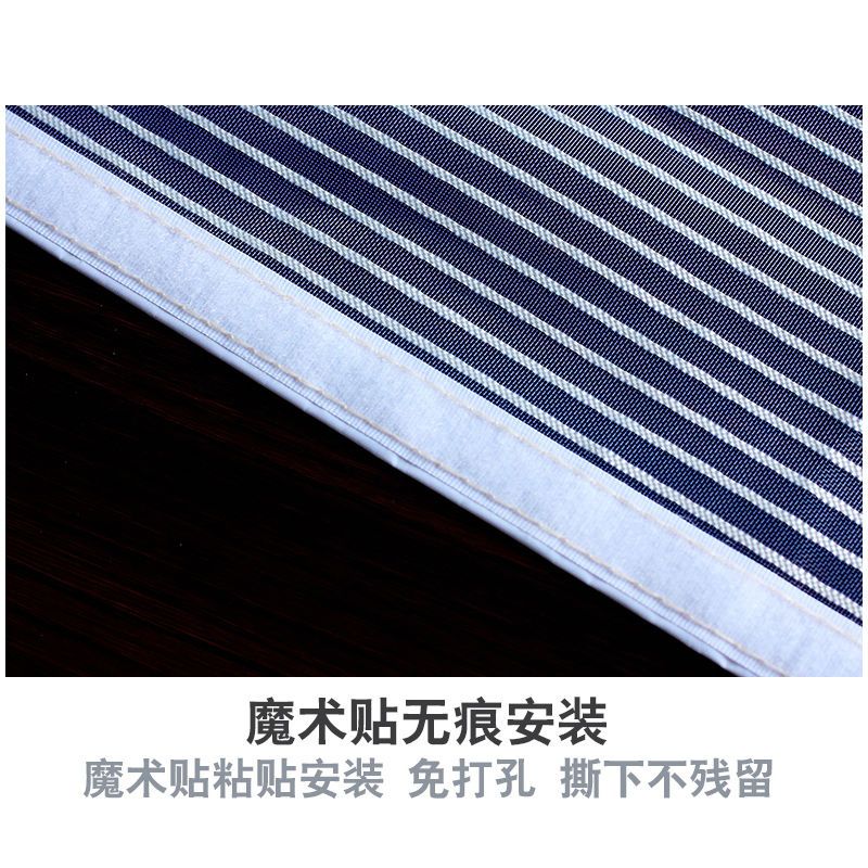 鱼线丝纱网防蚊帘魔术贴粘贴免打孔夏季家用高档卧室磁性纱窗沙 金刚款【咖啡色】+魔术贴 80*205