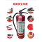 净瓶 新国标5KG手提式干粉灭火器 MF/ABCE5 具