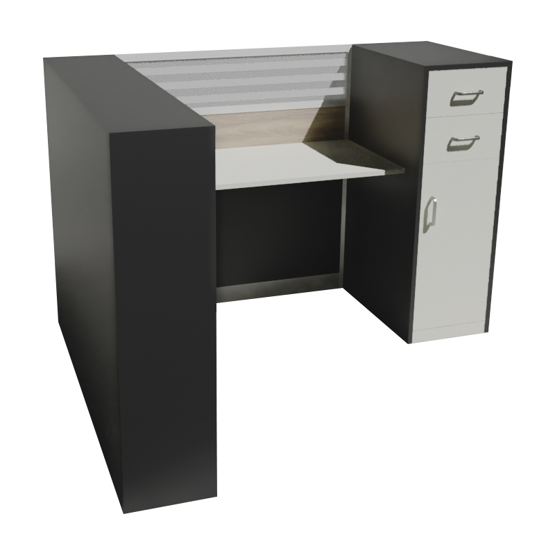 诚亿宏 办公桌屏风工位 LC17高清大图