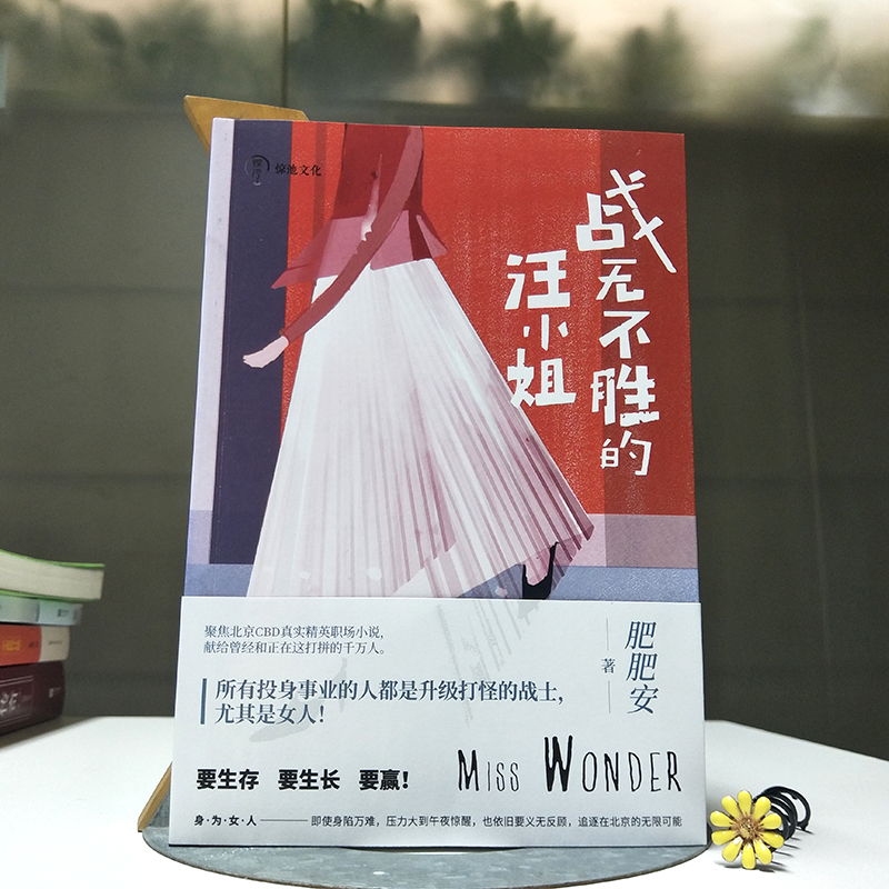 [醉染正版]正版 青春小说 战无不胜的汪小姐 真实精英职场都市书籍燧石文学jiang入围 所有投身事业的人都是升场小说天高清大图