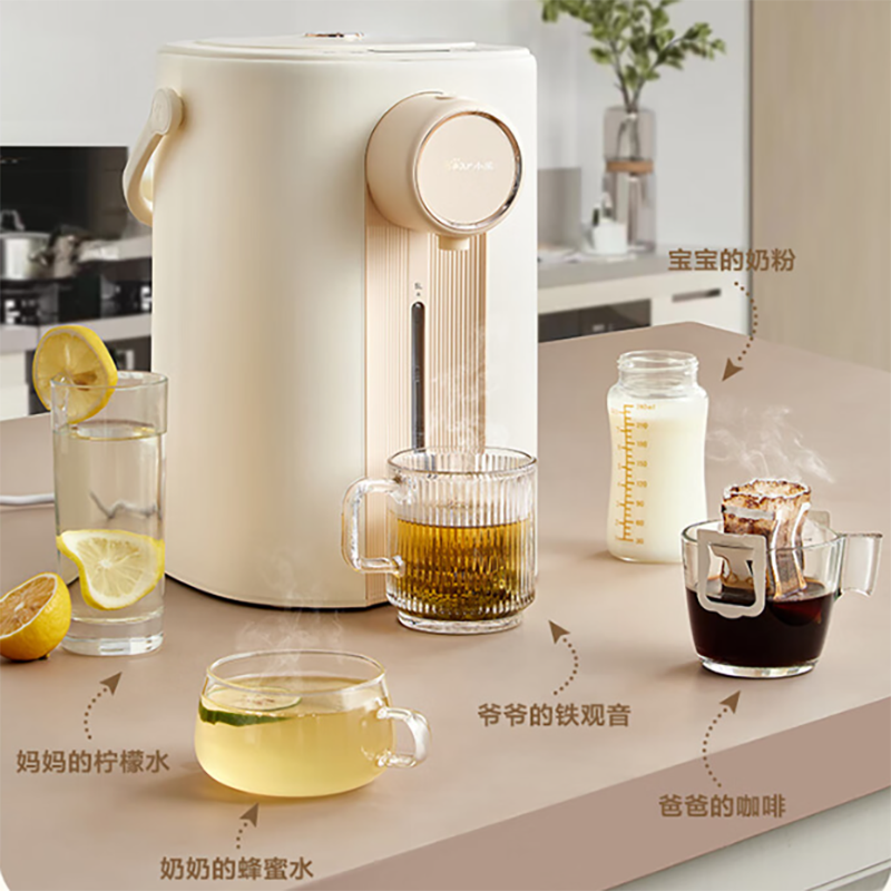 小熊电热水壶5L防烫除氯保温不锈钢电水壶ZDH-H50E1