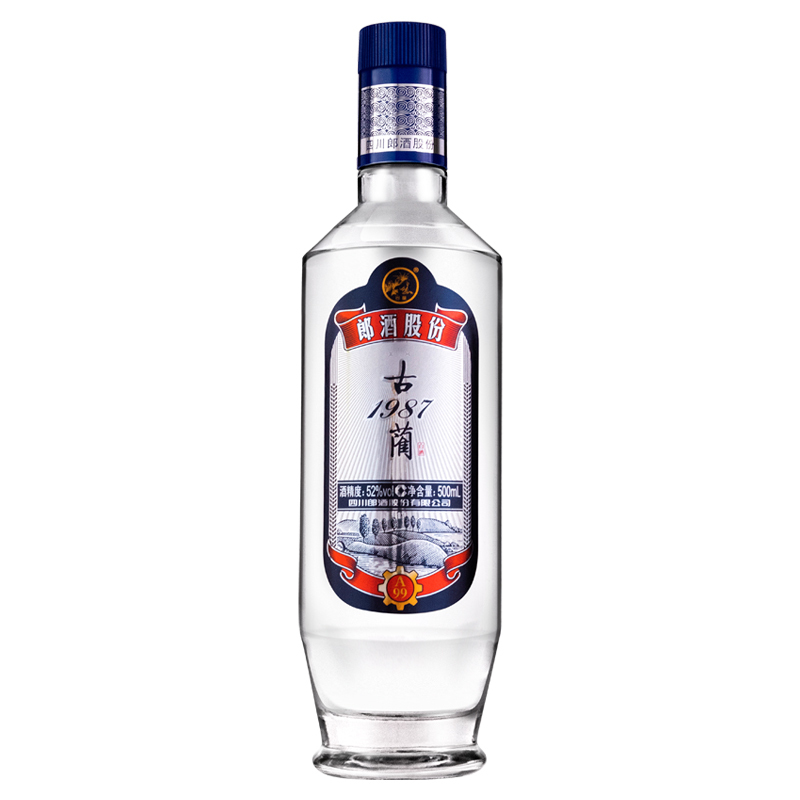 郎酒 古蔺1987(A99)52度 500mL*6瓶整箱白酒