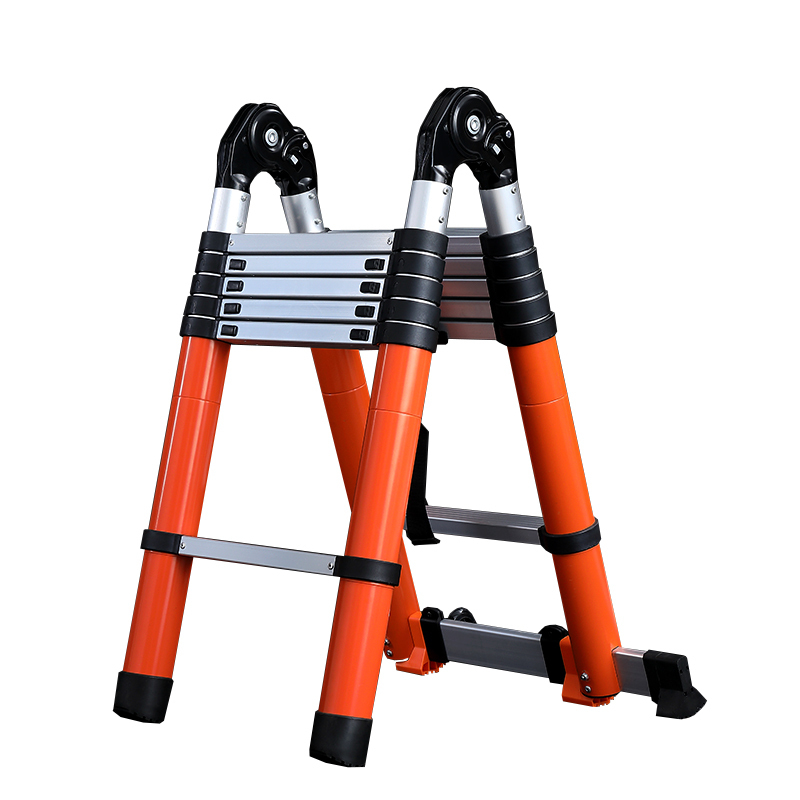 铝合金人字梯子家用折叠伸缩梯子工程梯便携安全多功能升降可两用多