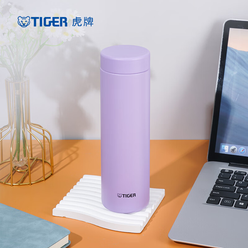 虎牌(TIGER)小清新不锈钢轻量保温杯简约商务男女士水杯礼物MMZ-W50C 500ml高清大图