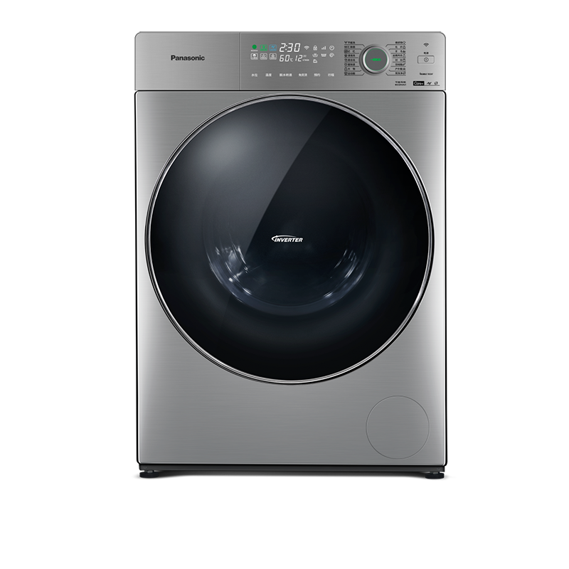 松下panasonic10kg光动银除菌变频智能滚筒洗衣机xqg100s139