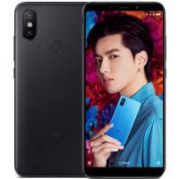 小米（mi）小米6X 全网通 6GB+64GB 曜石黑 移动联通电信4G手机 双卡双待 智能手机