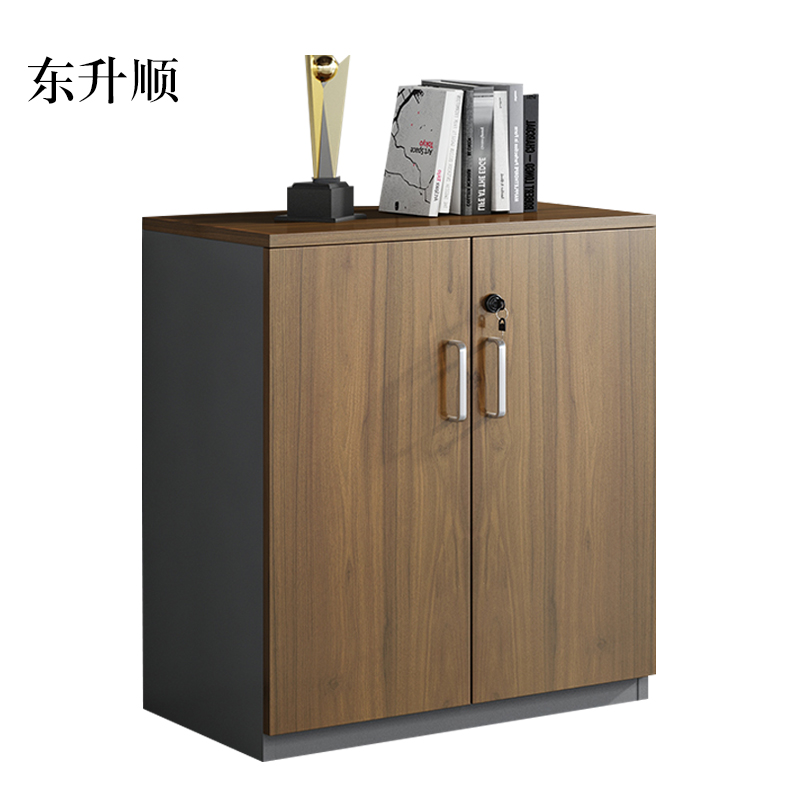东升顺办公室矮柜储物柜文件柜2门高清大图