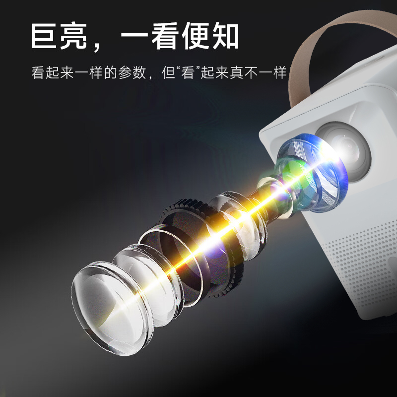 酷客者KOOKZZ无线便携投影仪TY02高清大图