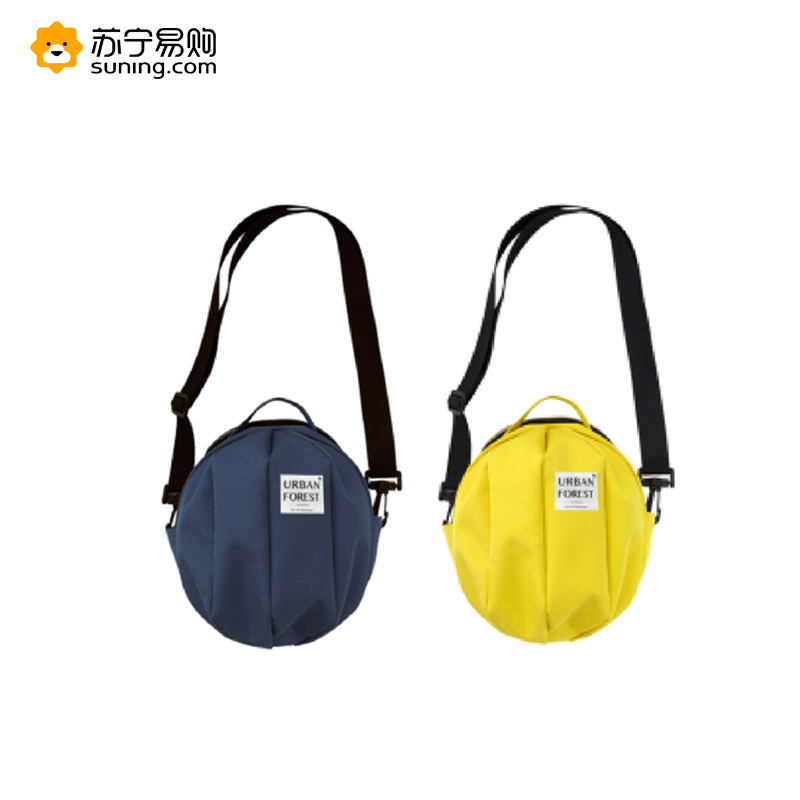 BEETLE ·甲虫迷你单肩斜挎包 (海军蓝 & 黄色)便携式小挎包