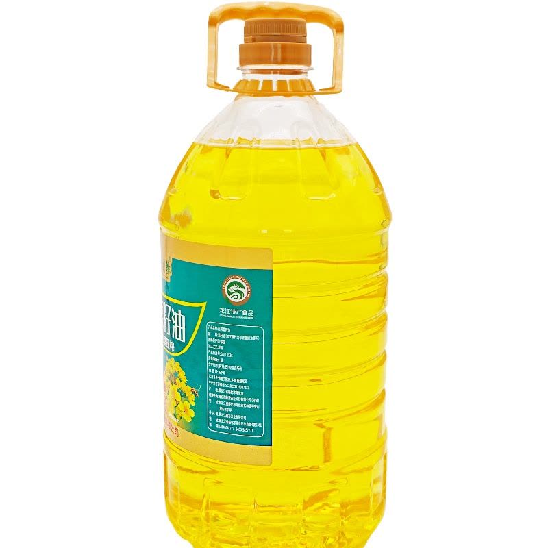 非转基因一级菜籽油5L图片