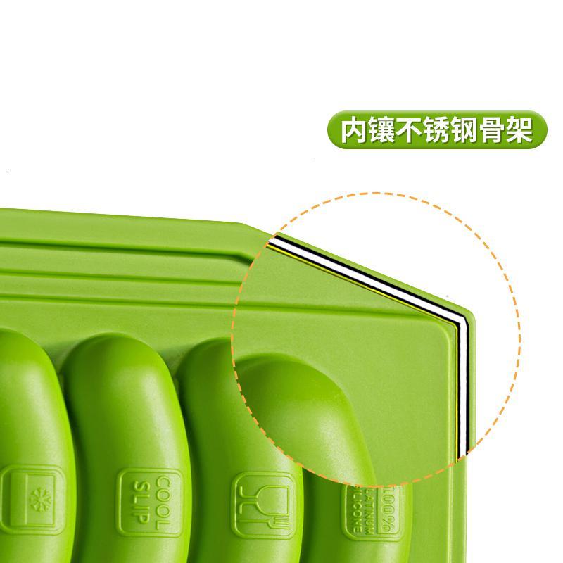 宝宝一口肠模具小可蒸煮烘焙精灵硅胶做香肠婴儿辅食 绿色