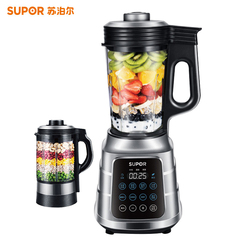苏泊尔（SUPOR）真空极氧破壁料理机榨汁机豆浆机 主杯容量1.5L