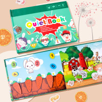 潮 友(CHAOYOU)QUIET BOOK启蒙益智早教粘粘书（单本）CY-QY95（主题随机发）