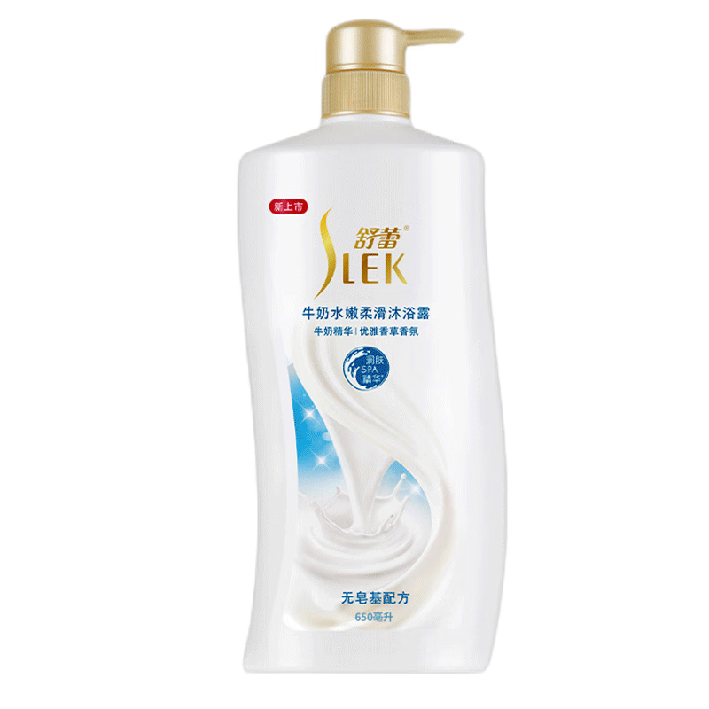 舒蕾 绿茶籽控油去屑洗发水500ml+牛奶水润沐浴露650ml 单位:套
