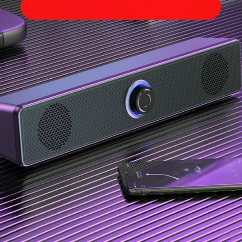 辛桔魔 音响台式USB电脑家用桌面笔记本外接有线小音箱 不带蓝牙插线插电版高清大图