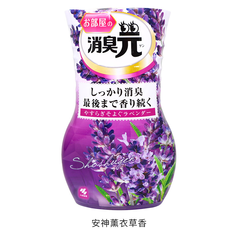 [日本原装进口]Kobayashi/小林制药 消臭元 室内房间除臭清新剂 400mL 活力白桃香