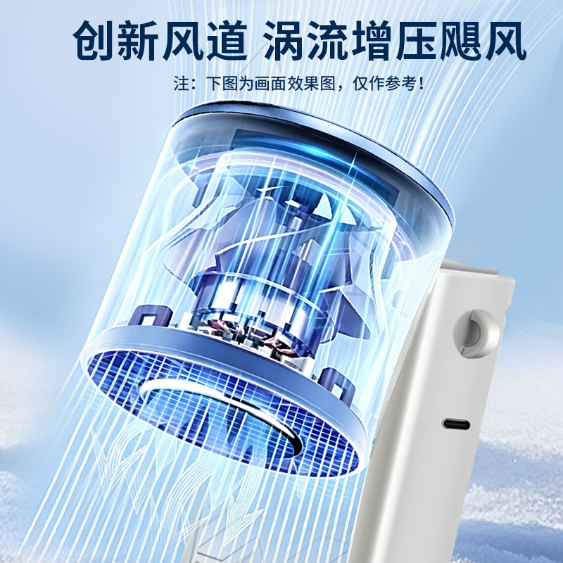 荣事达手持风扇小型电风扇迷你便携户外小电扇半导体制冷风扇高清大图