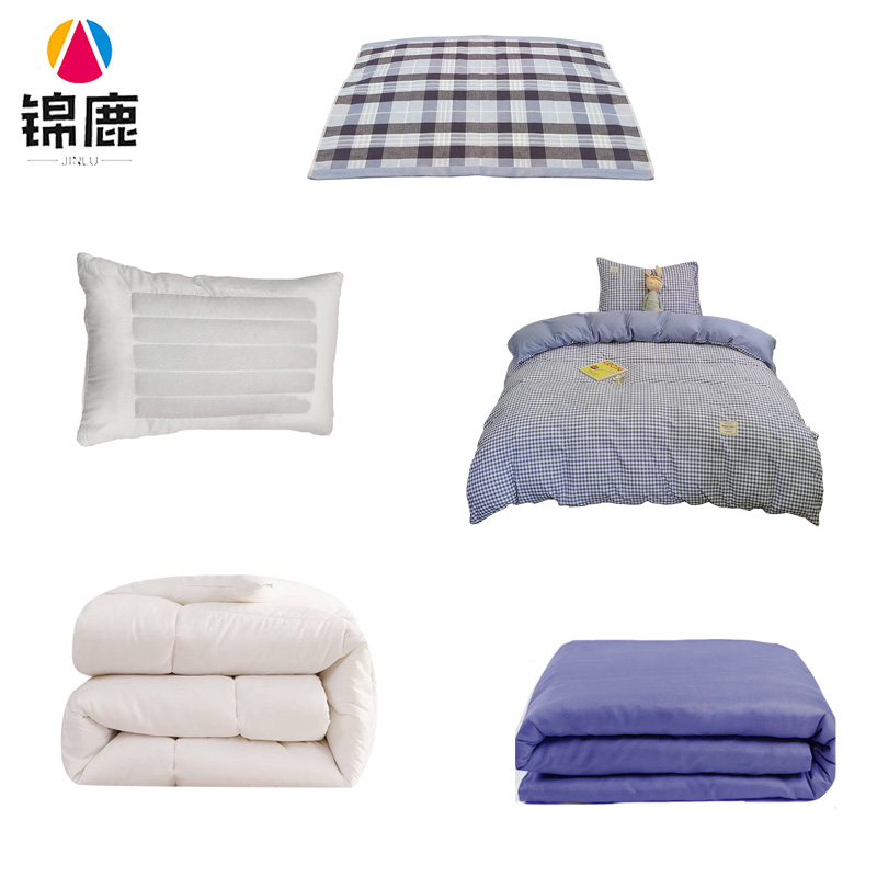 锦鹿 多件套 三件套+被芯+褥子+枕芯+枕巾/套高清大图