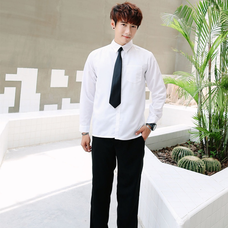 毕业班服学院风白衬衫套装网红校服女学院风韩国初高中学生装裙子威珺